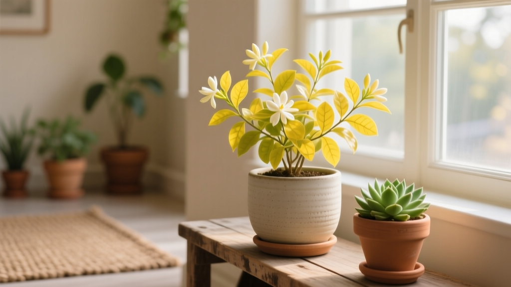 What Is the Best Pot to Plant Indoor Jasmine With Yellow Leaves? 5 Critical Potting Mistakes That Cause Yellowing (and How to Fix Them in 72 Hours)