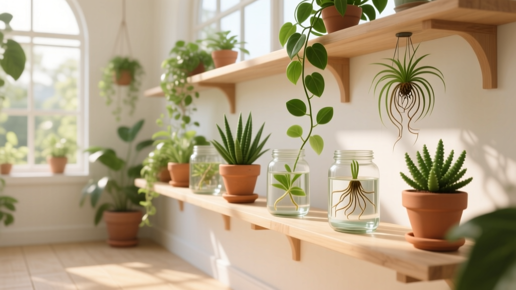 12 Plants That Thrive When Propagated in Water Under Bright Light — No Soil, No Stress, Just Stunning Roots & Faster Growth (Backed by Horticultural Research)