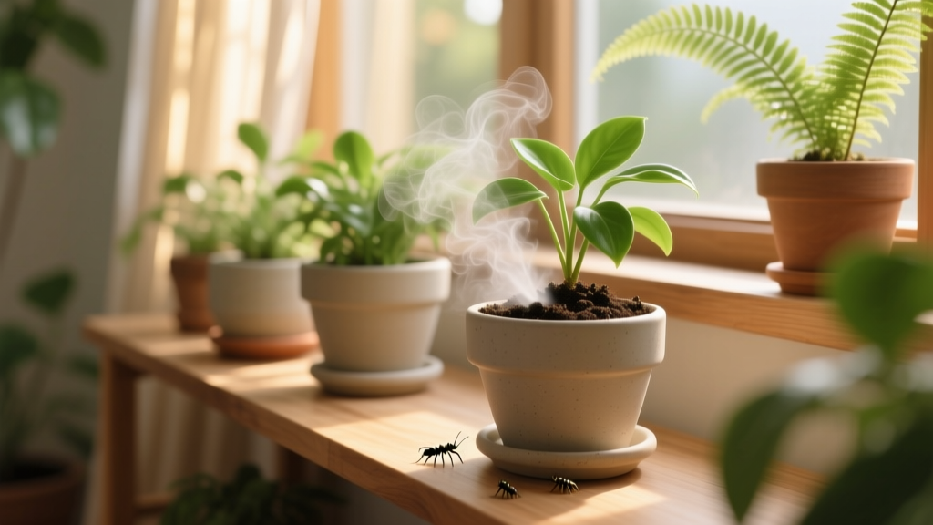 What to Do When Indoor Plant Soil Stinks When Watered Pest Control: 7 Science-Backed Steps That Fix the Smell *and* Stop Hidden Pests Before Root Rot Takes Hold