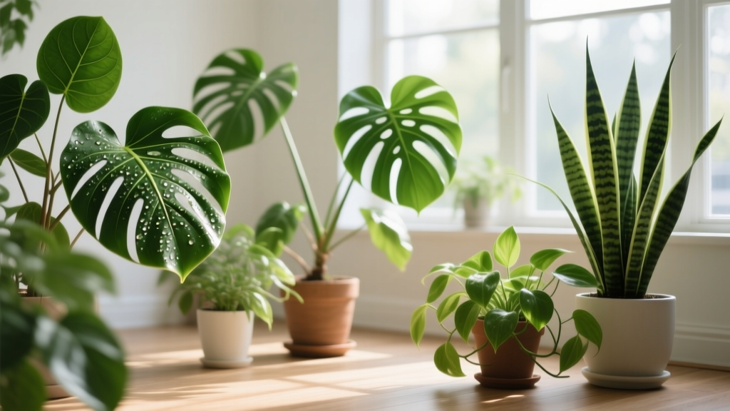Houseplants and Indoor Air in Bright Light