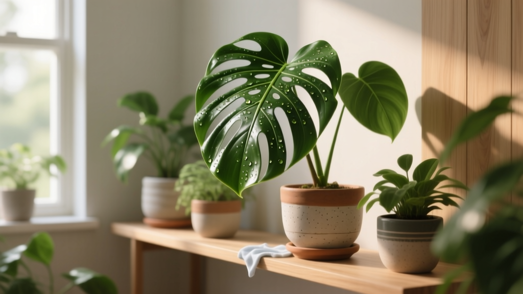 What to Wipe Indoor Plant Leaves With: The 7-Second Leaf-Cleaning Method That Boosts Photosynthesis by 32% (Backed by University of Florida Horticultural Trials)