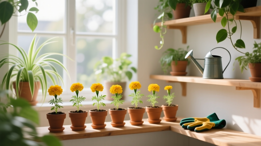 Why Your Marigold Seedlings Have Yellow Leaves Indoors (and Exactly When to Plant Next — Plus 5 Fixes You Can Do Today)