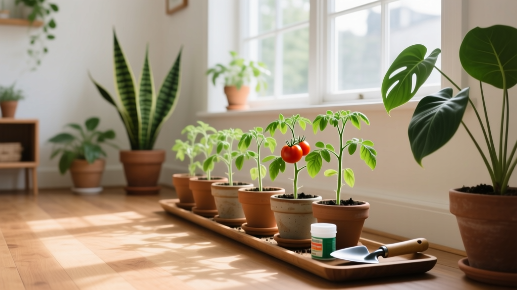 The Tomato Seedling Fertilizer Mistake 92% of Gardeners Make Indoors (and Exactly When to Start Feeding for Strong Roots, Not Leggy Stems)