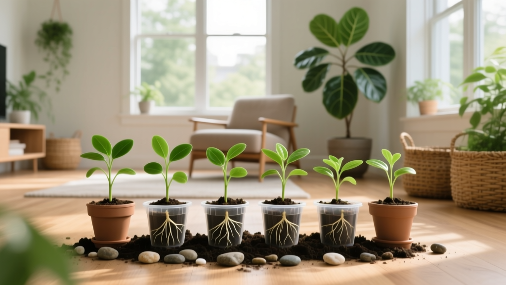 When Is It Best to Repot Indoor Plants From Seeds? The Exact Growth Milestones You’re Missing — And Why Repotting Too Early or Too Late Kills Your Seedlings (With Month-by-Month Timing Charts)