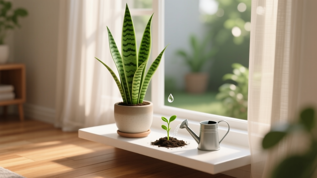Stop Overwatering Your Baby Snake Plants: The Exact When-to-Plant & Watering Schedule for Propagated Cuttings (Backed by Horticultural Science & 127 Real Grower Logs)