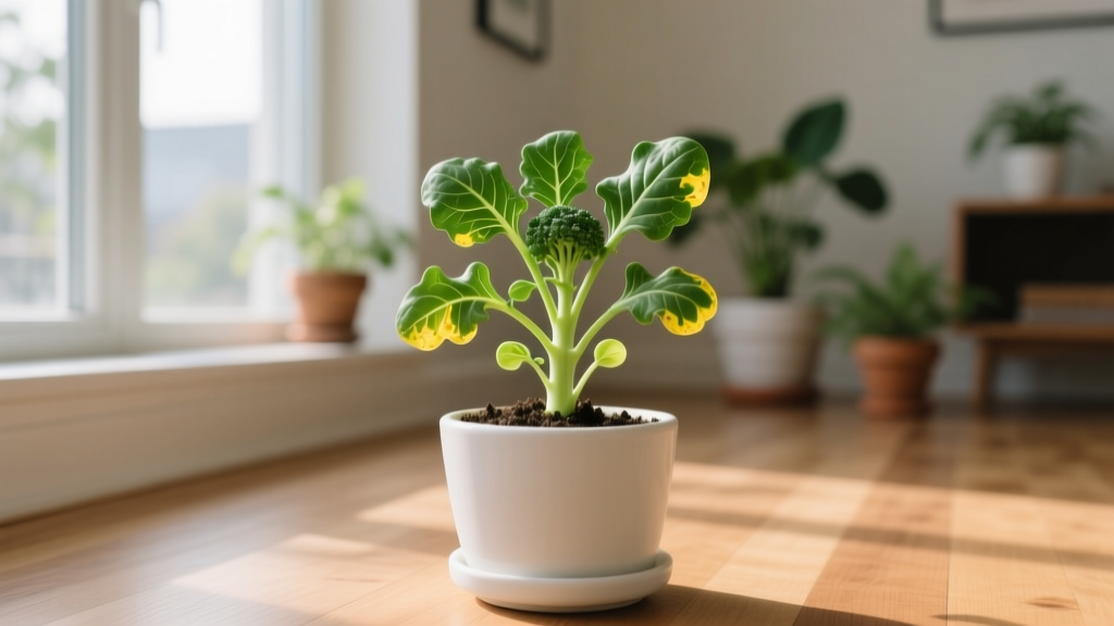 Why Your Broccoli Raab Seedlings Turn Yellow Indoors — And Exactly When to Plant Seeds to Prevent It (A Step-by-Step Timeline + Soil pH Fix)