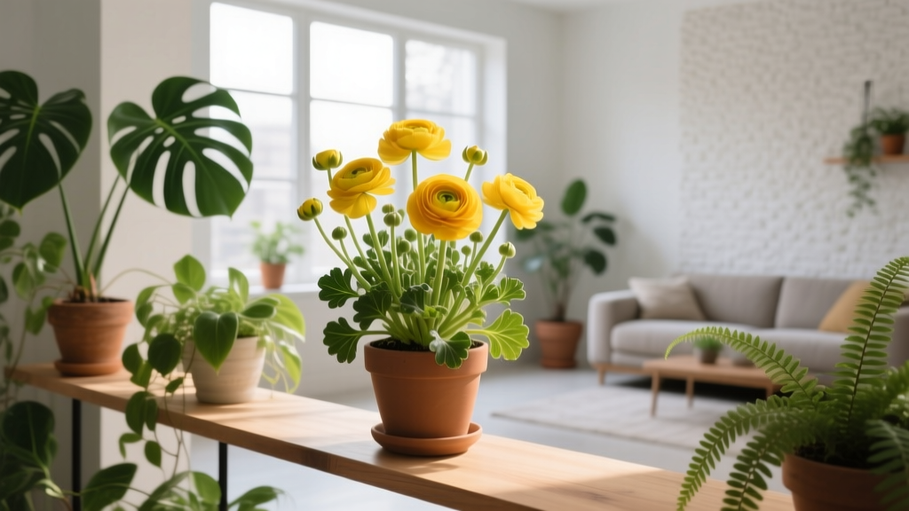 Why Your Ranunculus Leaves Turn Yellow Indoors — The Exact Timing, Soil Fixes & 3-Step Rescue Plan That Saves 87% of Stressed Bulbs (No More Guesswork)