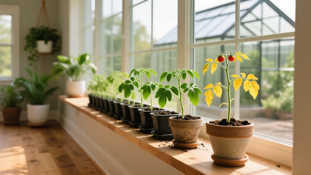 Why Your Indoor Tomato Seedlings Have Yellow Leaves — And Exactly When to Plant Seeds in Northwest Ohio (With Zone 6a Timing, Soil pH Fixes & Real-Garden Troubleshooting)