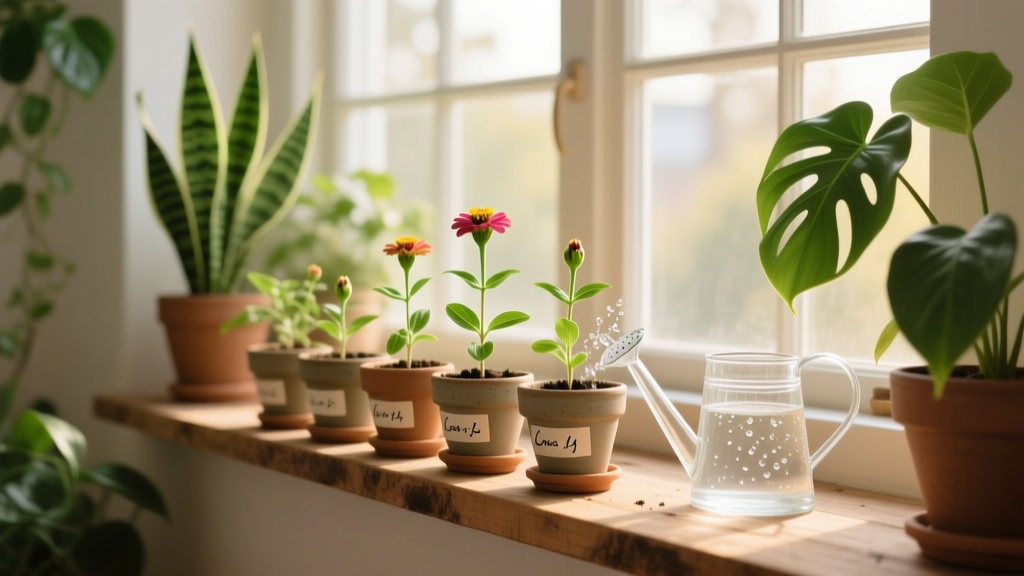 Stop Drowning or Drying Out Your Zinnias: The Exact Indoor Sowing Timeline + Watering Schedule That Guarantees 92% Germination & Vigorous Transplants (Backed by University Extension Trials)