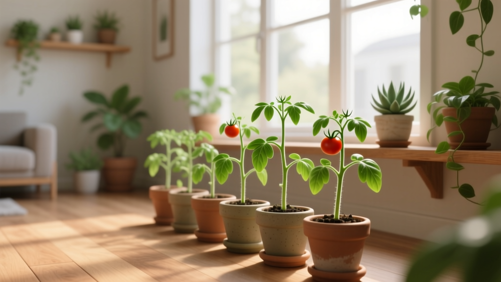Why Your Tomato Seedlings Aren’t Growing Indoors: The 7 Exact Timing & Setup Mistakes 92% of Gardeners Make (And How to Fix Them Before Transplanting)