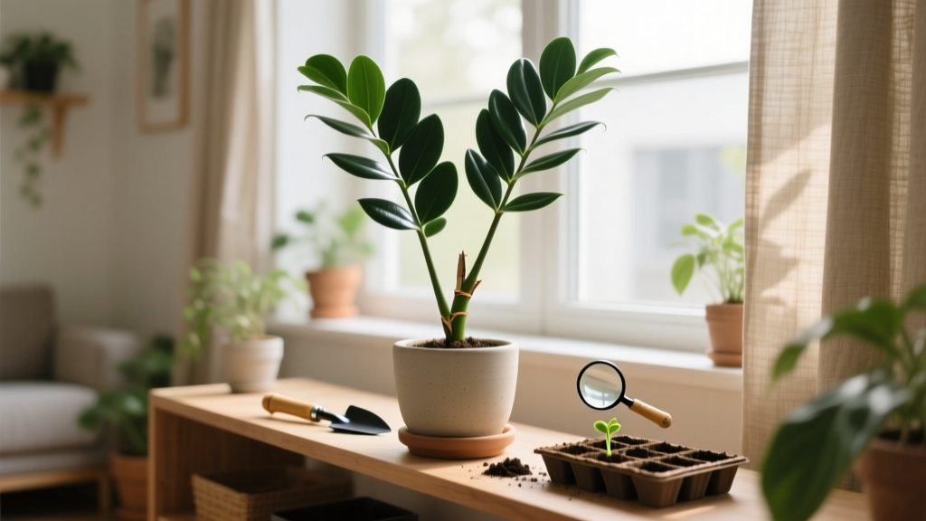 You’re Not Supposed to Cut a ZZ Plant to Propagate from Seeds — Here’s What Actually Works (Plus Why 92% of Seed Attempts Fail)