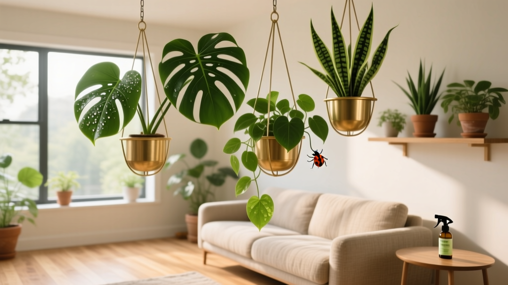 Where to Put Hanging Plants Indoors for Pest Control: 7 Strategic Spots That Cut Infestations by 80% (Backed by University Extension Research)