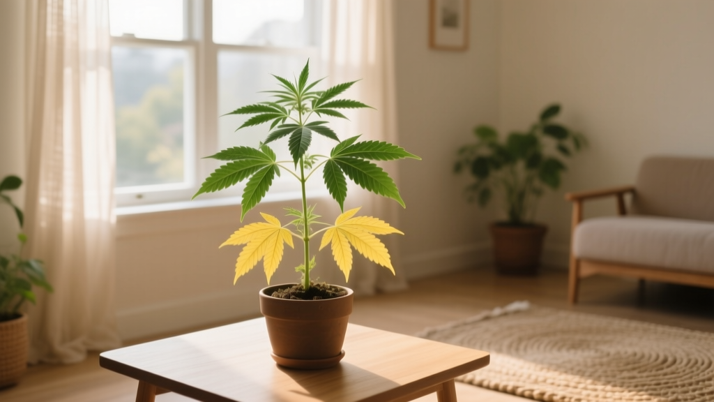How Long Should You Keep Your Weed Plants Indoors Before Yellow Leaves Appear? The Truth About Early Stress Signals, Not Just Timing — Here’s Exactly When to Transition (and Why Waiting Too Long Worsens Nutrient Lockout)