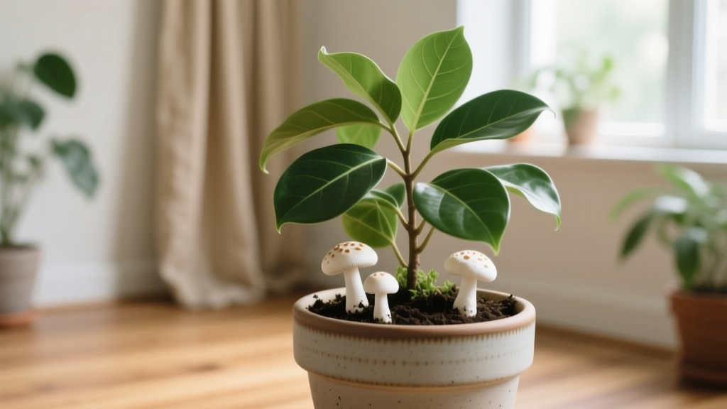 Why Are Mushrooms Growing in My Indoor Potted Plants? A Repotting Guide That Stops Fungal Growth for Good—Without Killing Your Plants or Wasting Time on Guesswork