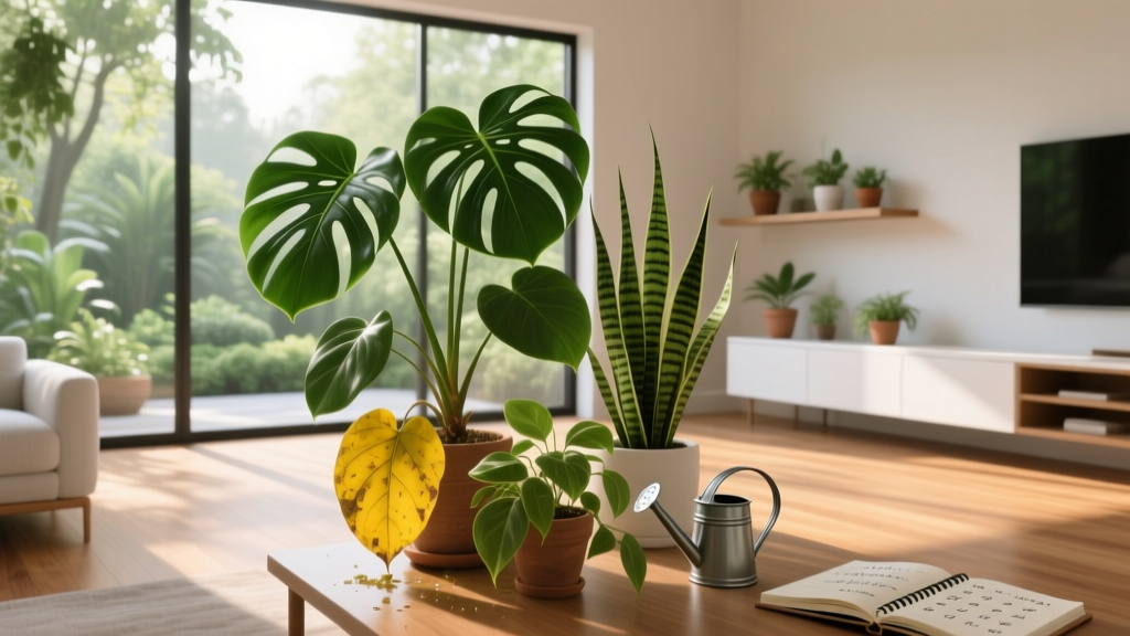 Why Do Indoor Plant Leaves Go Yellow Watering Schedule? 7 Hidden Causes Beyond Overwatering (Plus a Customizable 4-Step Fix That Works in 72 Hours)