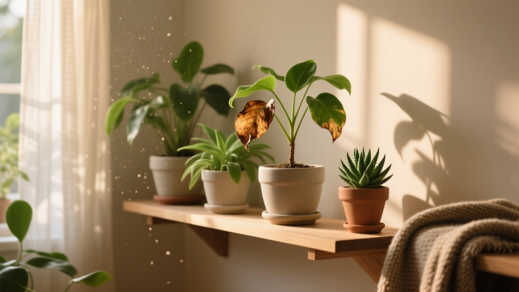 Why Do My Indoor Plant Leaves Turn Brown Not Growing? 7 Hidden Causes You’re Overlooking (and Exactly How to Fix Each One in Under 10 Minutes)