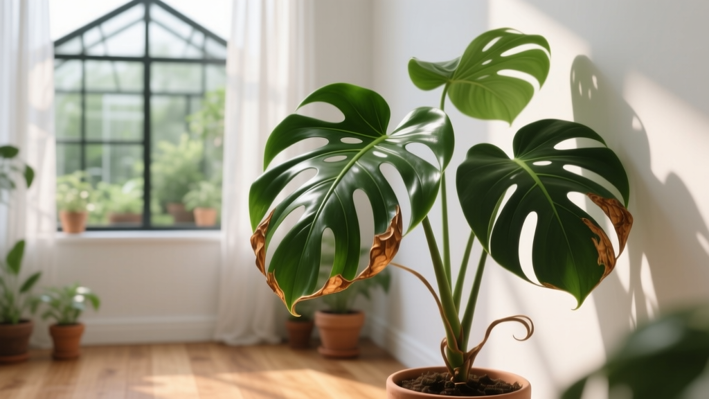 Why Do the Tips of Indoor Plants Start to Dry Up in Low Light? The Hidden Physiology Behind Crispy Leaf Tips—and 5 Science-Backed Fixes You’re Probably Overlooking