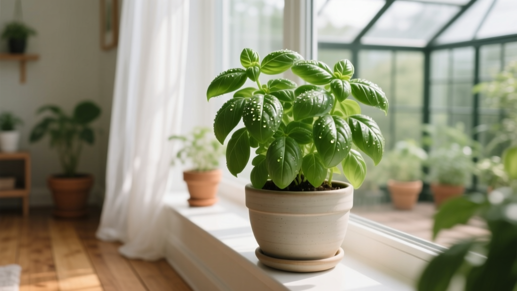 Why Is My Indoor Basil Plant Sticky? The Fertilizer Guide That Solves Sticky Leaves, Prevents Pest Traps, and Restores Healthy Growth—Without Killing Your Herb