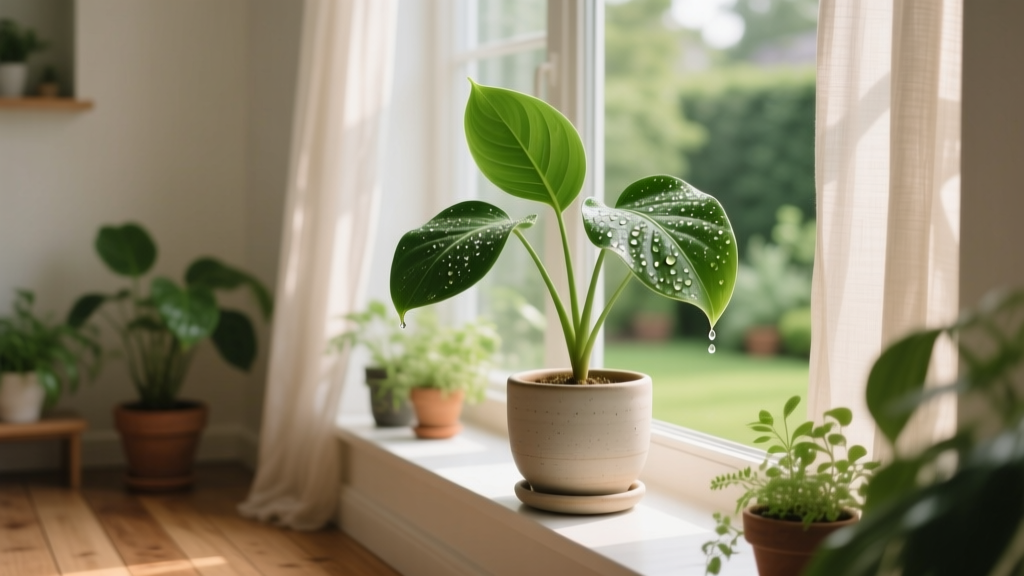 Why Is My Indoor Plant Dripping Water? A Repotting Guide That Stops Oozing in 48 Hours — No More Wet Windowsills, Confused Pets, or Root Rot Anxiety