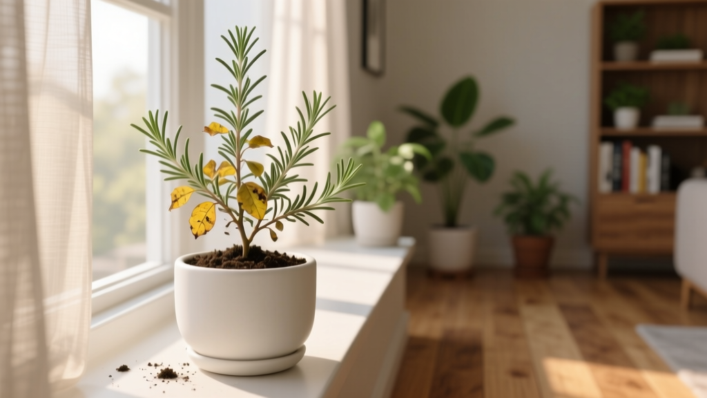 Why Is My Rosemary Plant Dying Indoors in Bright Light? 7 Hidden Causes You’re Overlooking (and Exactly How to Fix Each One in Under 10 Minutes)