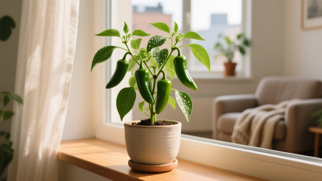 Yes, Jalapeño Plants *Will* Grow Indoors for Beginners — Here’s the Exact Light, Soil, and Pollination Setup That Got My First Harvest in 72 Days (No Greenhouse Needed)
