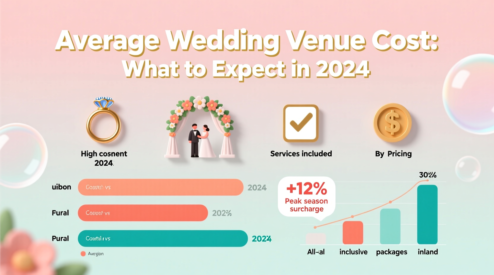 Rustic barn or downtown loft? Here’s what venues actually charged couples last spring