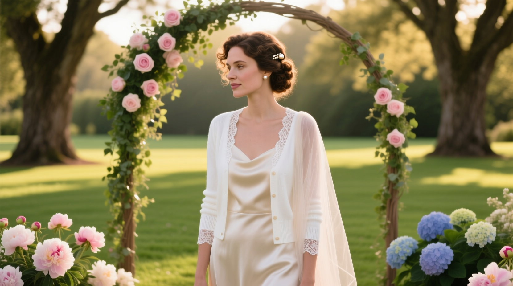 White cardigans at weddings: stylish layering or accidental dress code sabotage?