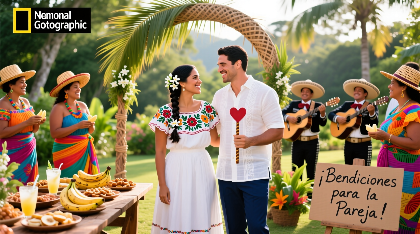 Tres leches cake, machete-cut pineapple, and the 3 p.m. siesta rule—what a Costa Rican wedding really feels like
