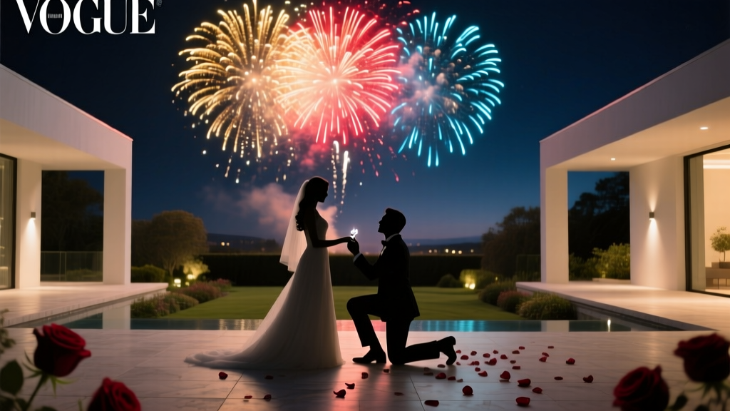 Fireworks Proposal Spectacular and Memorable