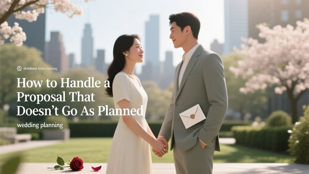 How to Handle a Proposal That Does Not Go as Planned