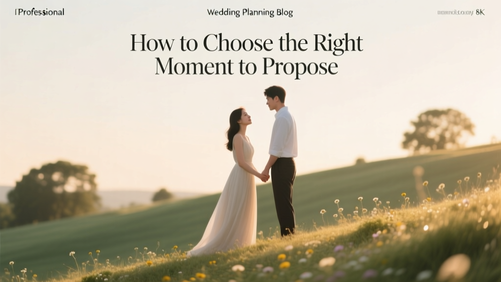 How to Choose the Right Moment to Propose