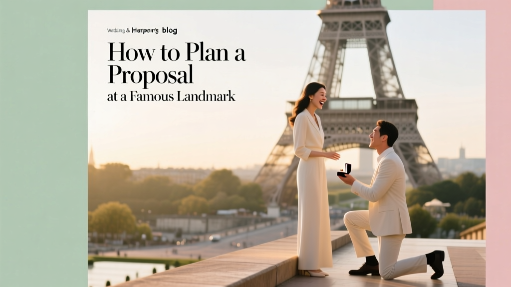 How to Plan a Proposal at a Famous Landmark