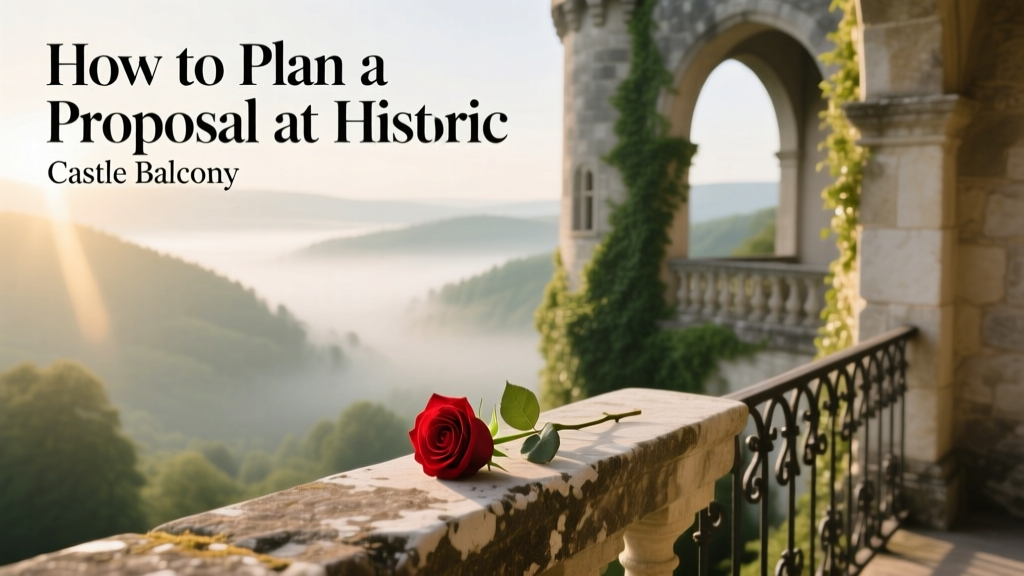 How to Plan a Proposal at a Historic Castle Balcony