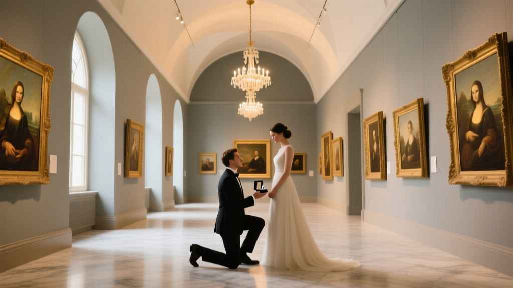 How to Plan a Proposal at a Historic Art Gallery