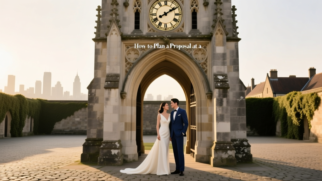 How to Plan a Proposal at a Historic Clock Tower