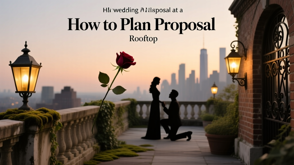 How to Plan a Proposal at a Historic Rooftop