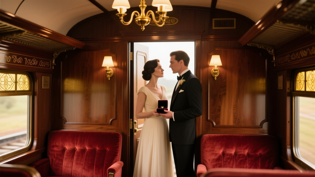 How to Plan a Proposal at a Historic Train Car