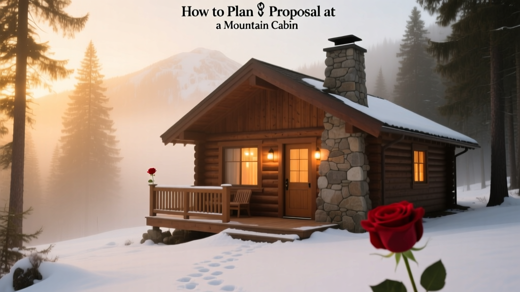 How to Plan a Proposal at a Mountain Cabin