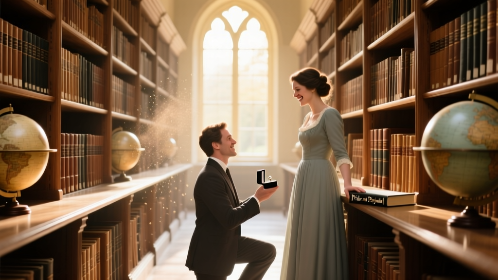 How to Plan a Proposal at a Library for Book Lovers