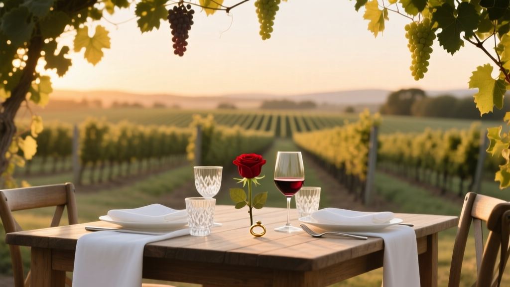 How to Plan a Proposal at a Private Vineyard Dinner