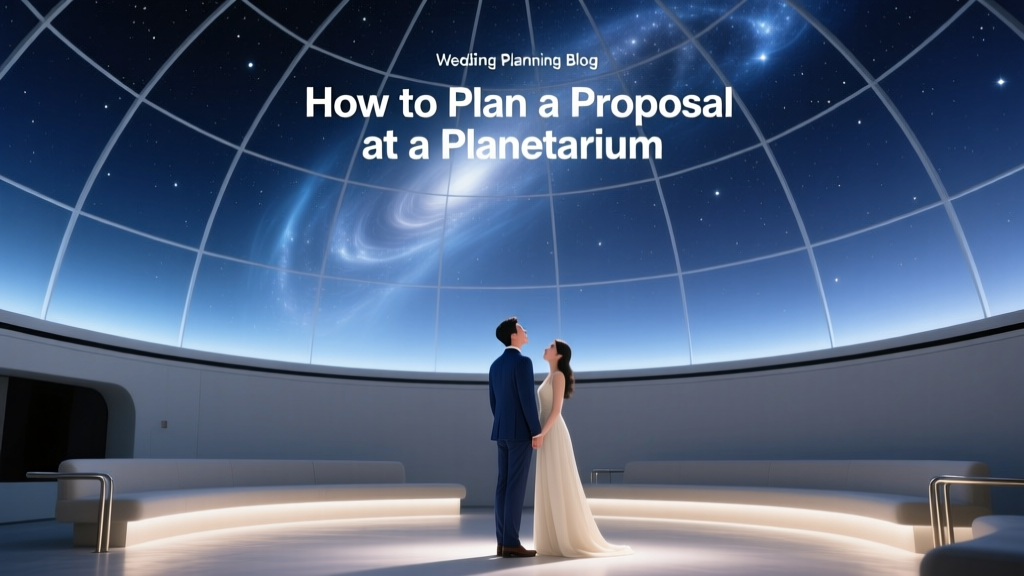 How to Plan a Proposal at a Planetarium