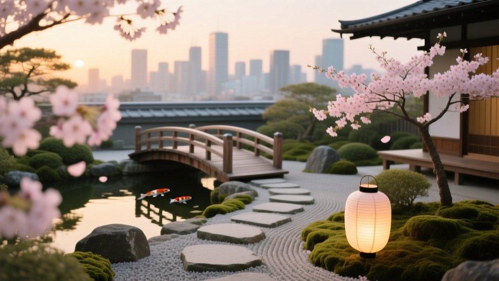 How to Plan a Proposal at a Rooftop Japanese Garden