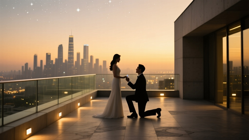 How to Plan a Proposal at a Rooftop Observatory Deck