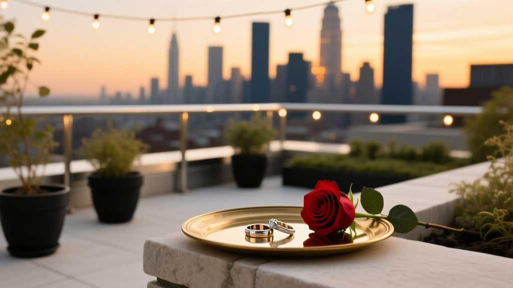 How to Plan a Proposal at a Secret Rooftop
