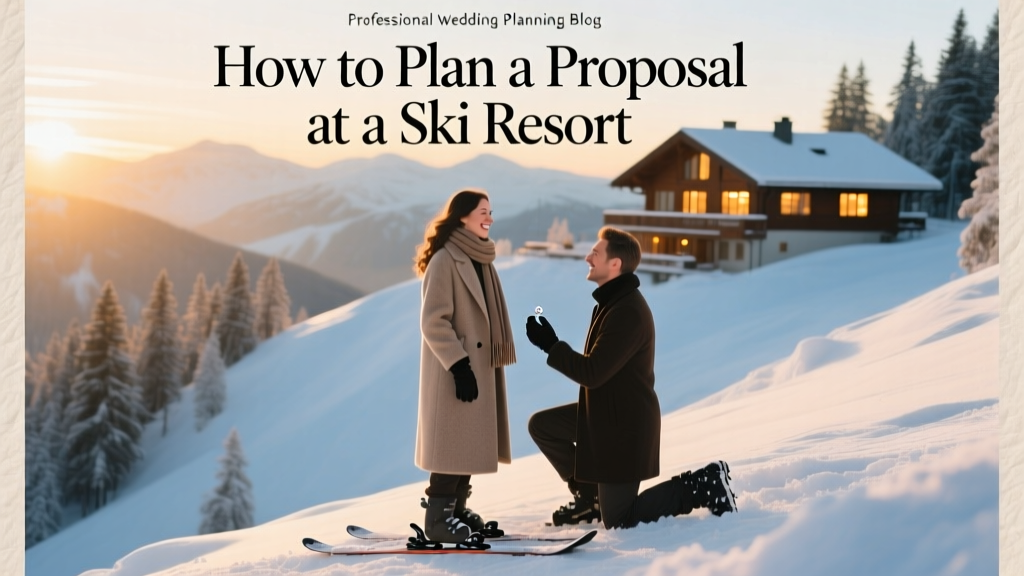 How to Plan a Proposal at a Ski Resort