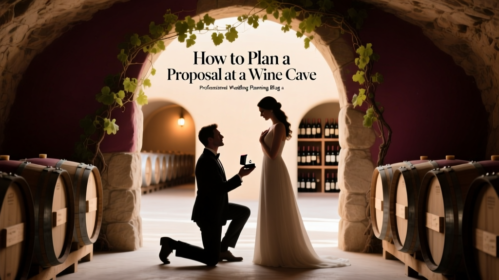How to Plan a Proposal at a Wine Cave