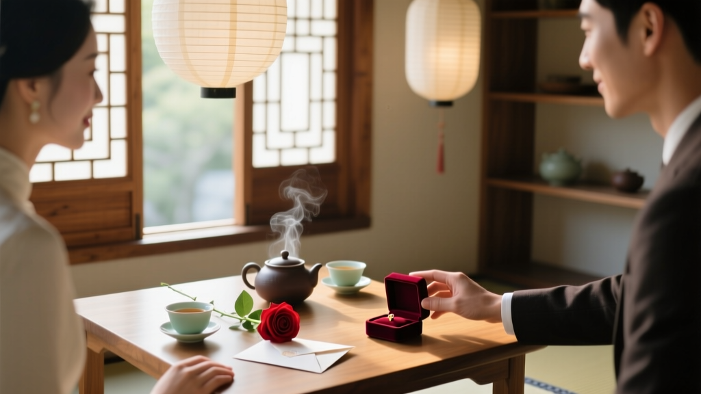How to Plan a Proposal at a Tea House