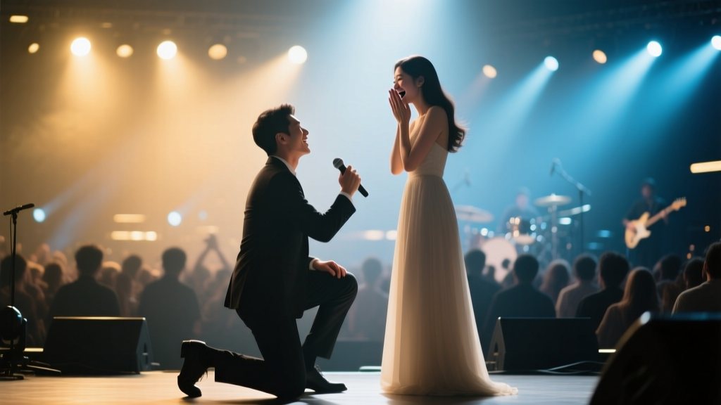 How to Propose at a Concert or Live Event