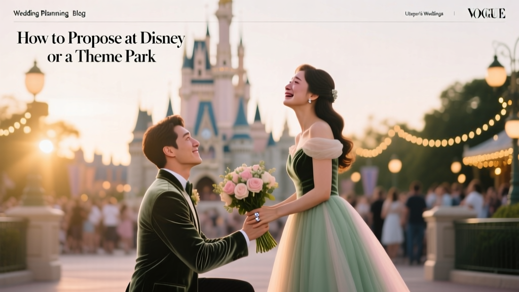 How to Propose at Disney or a Theme Park