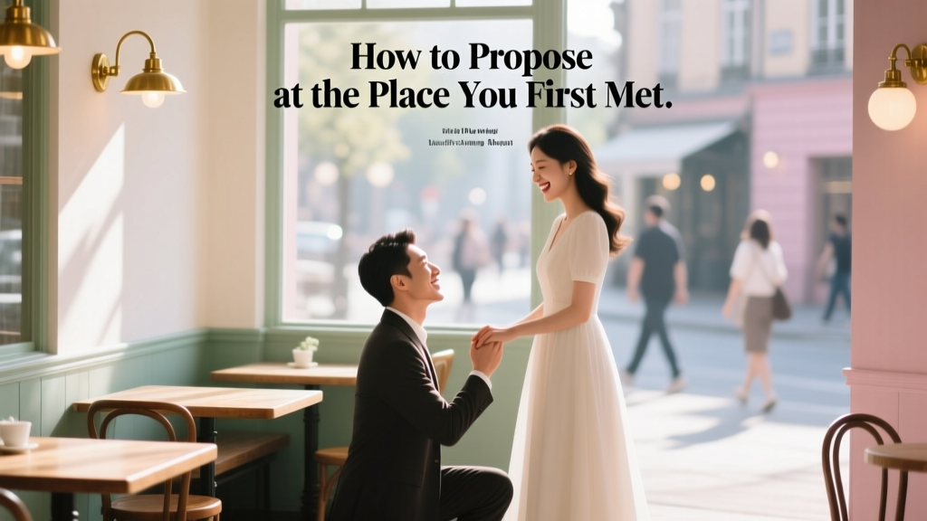 How to Propose at the Place You First Met